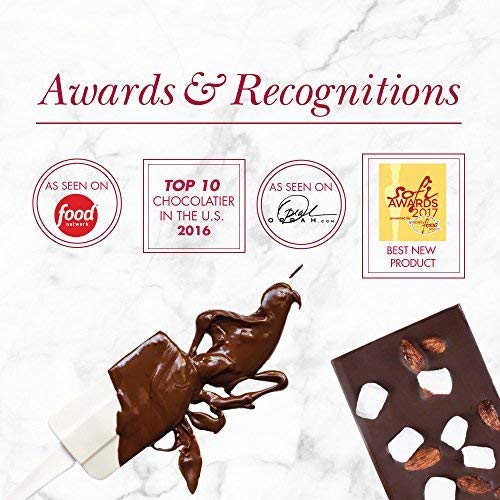 Chuao Chocolatier Milk Chocolate Mini Gift Box | Gourmet Chocolate Assorted Bars European No Preservatives | For Gift Baskets, Christmas, Valentines Day, Birthday, Thank You, Care Package | 16 Pieces
