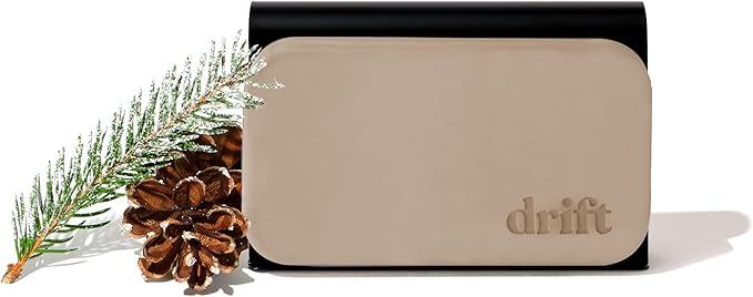 Drift Car Air Freshener - Stone Air Freshener Car Odor Eliminator - Long Lasting Scent - Auto Accessories - Metal Clip - Essential Oils - Clean Ingredients - Pine Scent Starter Kit