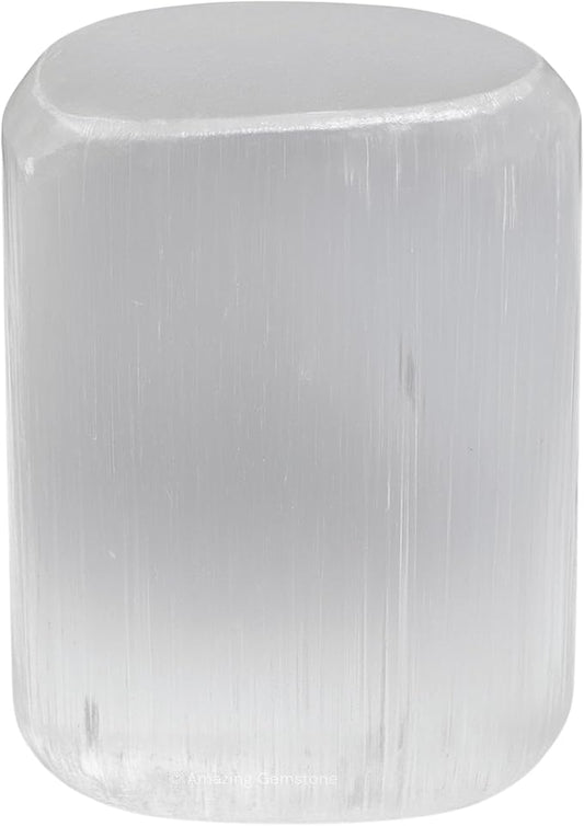 Amazing Gemstone Selenite Crystals and Healing Stones Tumbled - 1 oz Selenite Stone Gem Stones, Natural Healing Stones for Energy Balance, Stress Relief - Premium Polished Gems Rocks for Meditation