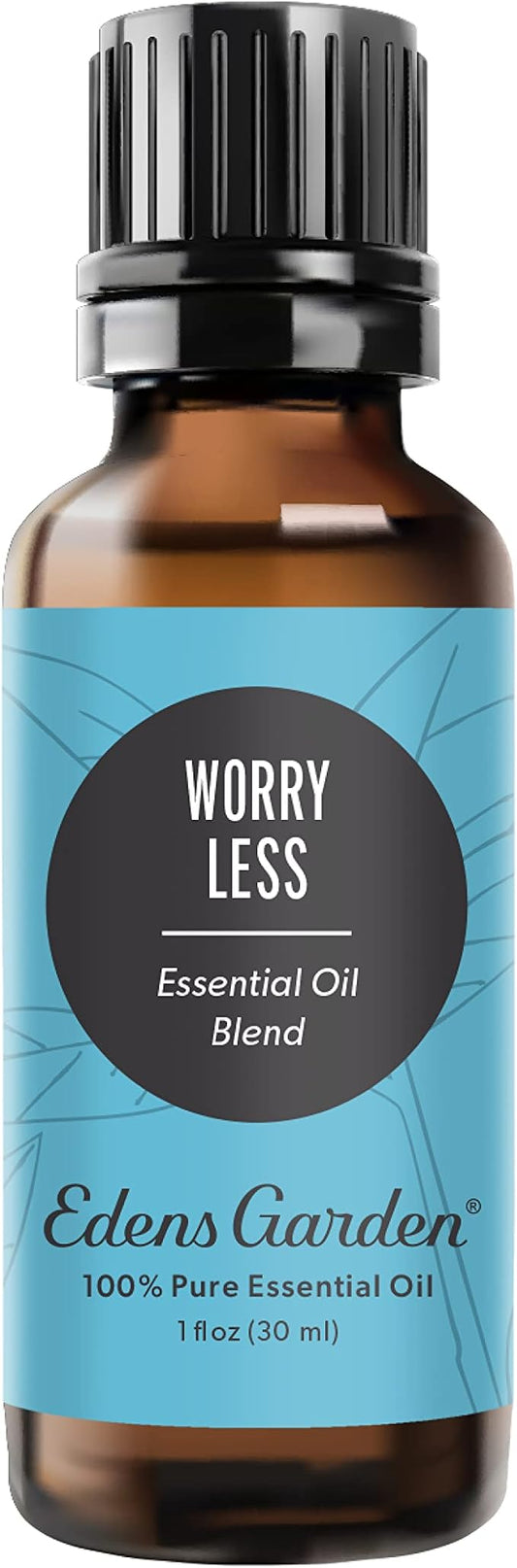 Edens Garden Worry Less Essential Oil Blend- 100% Pure Premium Grade, Undiluted, Natural, Therapeutic, Aromatherapy, The Best for Skin, Candle, Humidifiers 30 ml (1 fl oz)