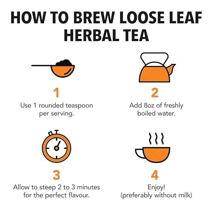 Twinings Lemongrass & Peppermint Loose Leaf Infusion Herbal Tea, 2.65 Ounce (75g) Pouch, Naturally Caffeine-Free, Enjoy Hot or Iced