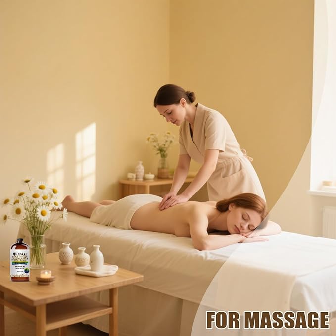 Chamomile Essential Oil, Chamomile Oil 16 Fl Oz 480ML for Diffuser Humidifier Yoga Cleaning DIY Candle Soap Making Essential Oils