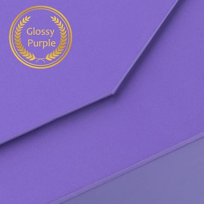 5 Pack Purple Gift Boxes with Lids Small 12 x 8 x 2.7 Inches Clothes Gift Boxes for Presents Shirt Gift Boxes with Ribbon Magnetic Gift Boxes Bulk Cute Box for Packaging (Glossy Surface)