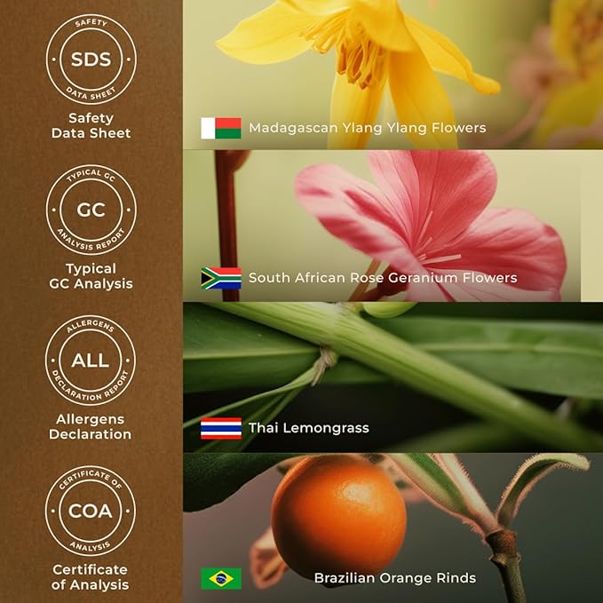 Gya Labs Stress Relief Essential Oil Blend for Diffuser & Aromatherapy - 100% Pure Natural Stress Relief Oils for Calming Diffusion, Soothing & Self-Care (0.34 Fl Oz)