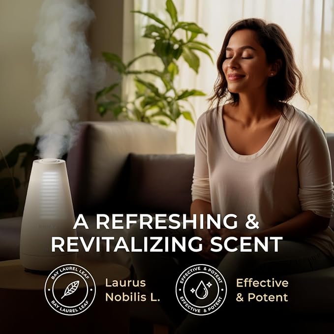 Gya Labs Bay Leaf Essential Oil - 0.34 Fl Oz - for Hair, Skin, Diffuser, Aromatherapy & DIY Candle Making Scent