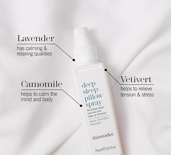 thisworks Deep Sleep Pillow Spray: Natural Sleep 75ml, 2.5 fl oz