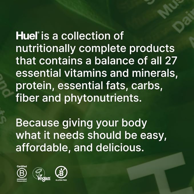 Huel Daily Greens Peach Passionfruit | Superfood Greens Powder | 91 Vitamins, Minerals, and Wholefood-Sourced Ingredients | Adaptogens, Antioxidants, Gut-Friendly Probiotics | 30 Servings