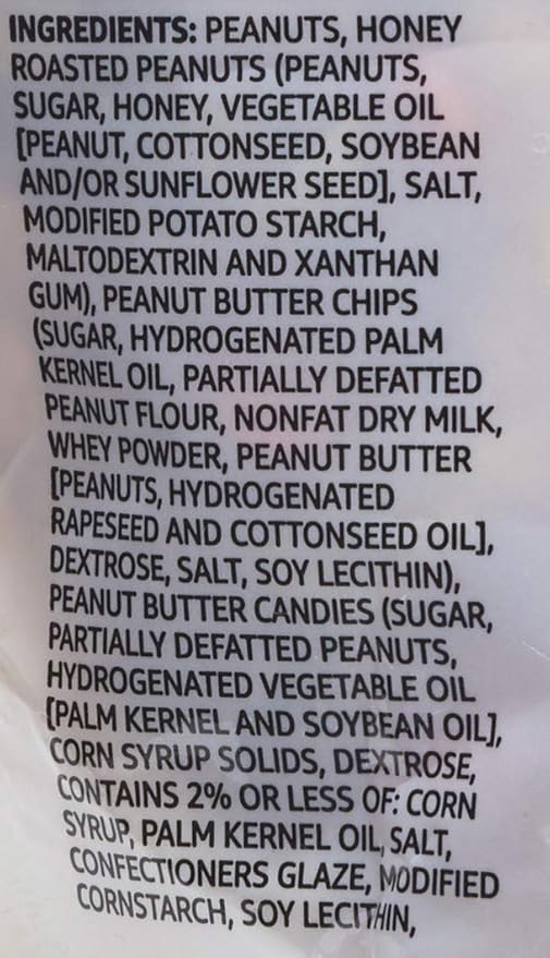 Amazon Brand - Happy Belly Peanut Butter Plenty, Trail Mix, 1 pound (Pack of 1)