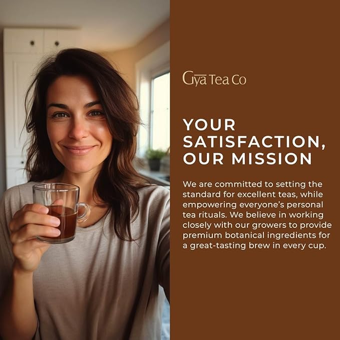 Gya Tea Co Dreamtime Herbal Tea Pod (16 ct) - Decaf Soothing Tea Blend of Chamomile & Lavender for Good Night's Rest of Calming & Relaxing