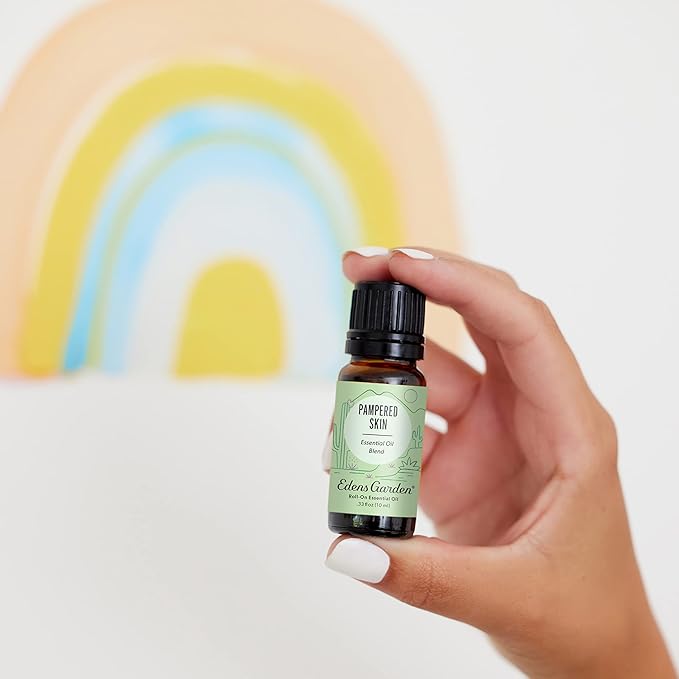Edens Garden Pampered Skin Essential Oil Blend- 100% Pure Premium Grade, Undiluted, Natural, Therapeutic, Aromatherapy, The Best for Skin, Face, Kid Safe 30 ml (1 fl oz)