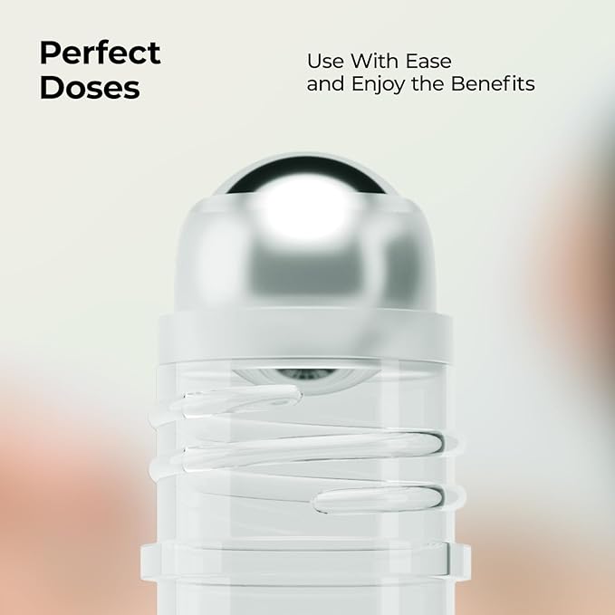 Healing Solutions (2 Pack) Thuja Essential Oil USDA Organic Roll On Set, Skin Care & Body Perfume Oil for Women