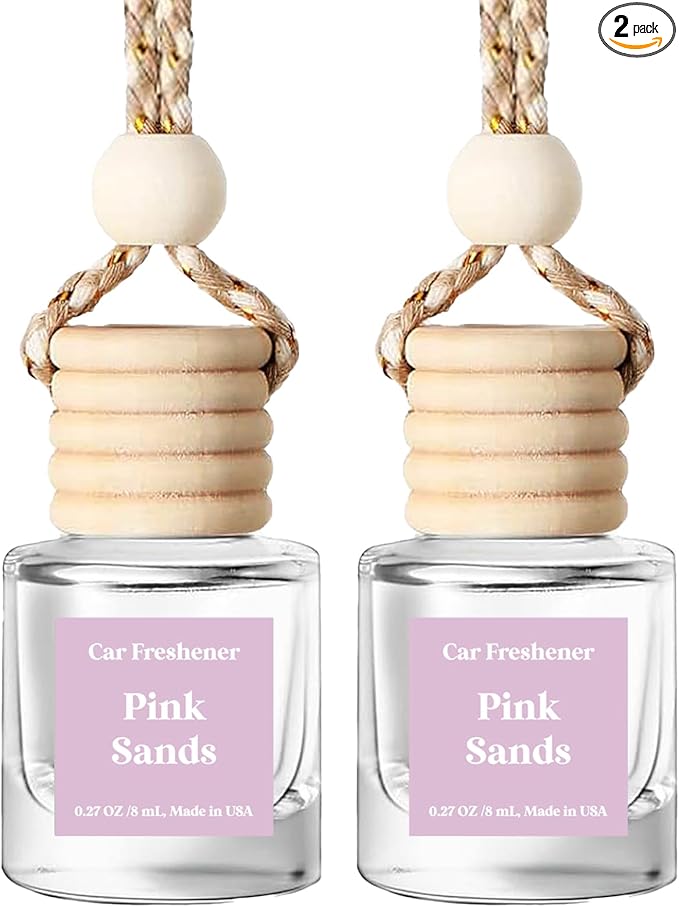 Hanging Car Air Freshener - Essential Oil Diffuser, Long Lasting, Cute, For Women