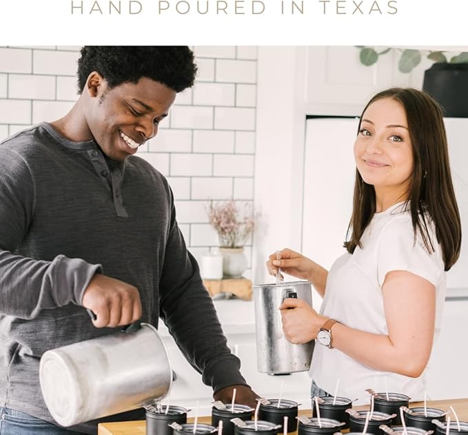 River Birch Premium, All-Natural, Non-Toxic Soy Wax Candle | Bluebonnet Scented | 8 oz. Silver Travel Tin | Cozy Relaxing Gifts for Home