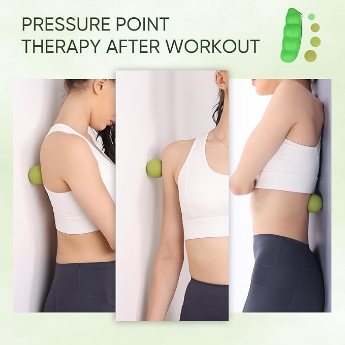 Foot Massage Ball for Plantar Fasciitis Support & Muscle Tightness, Myofascial Release Balls for Feet, Back, Neck, Jaw & Forearms, Hand Massage Balls (4 Packs)