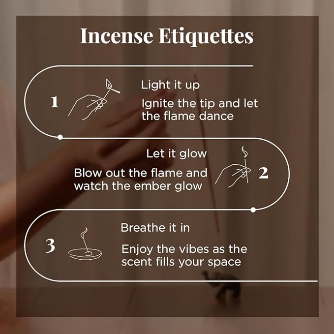 Folkulture Incense Sticks | Set of 100 Insence-Sticks with Holder for Relaxation | Lavender & Chamomile Incense | Organic, Slow Burning & Non Toxic Inscents for Meditation |Relaxing for Sleep