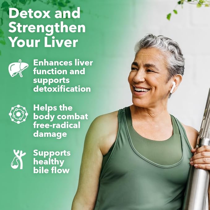 LifeSeasons Puri-T - Liver Cleanse & Detox Support Supplement - Resveratrol, N-Acetyl Cysteine, Milk Thistle, Artichoke & Turmeric - Supports Tissue Regeneration & Healthy Bile Flow - 60 Capsules