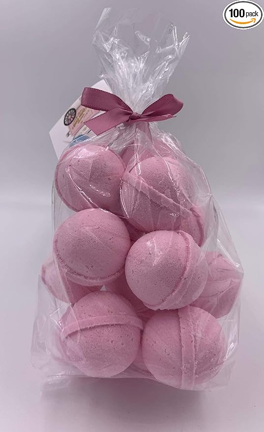 Spa Pure 14 Bath Bomb Fizzies with Shea Butter, Ultra Moisturizing, Great for Dry Skin, All Skin Types (14 Count) Pack of 1 (Watermelon Lemonade)
