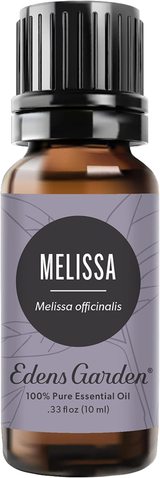Edens Garden Melissa Essential Oil- 100% Pure Premium Grade, Undiluted, Natural, Therapeutic, Aromatherapy, The Best for Diffuser, Candle, Laundry, Humidifiers 10 ml (.33 fl oz)