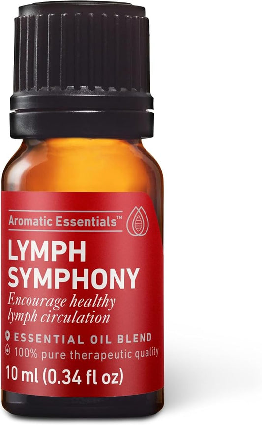 Aromatics International Lymph Symphony Essential Oil Blend, 10ml | Aromatherapy Oil for Daily Wellness