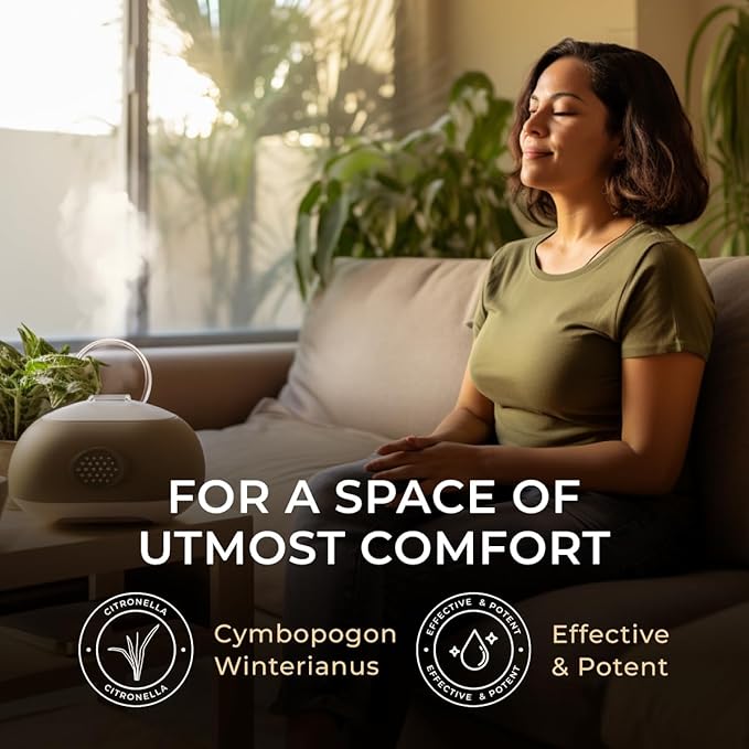 Gya Labs Citronella Essential Oil - 0.34 Fl Oz - for Hair, Skin, Diffuser, Aromatherapy & DIY Candle Making Scent