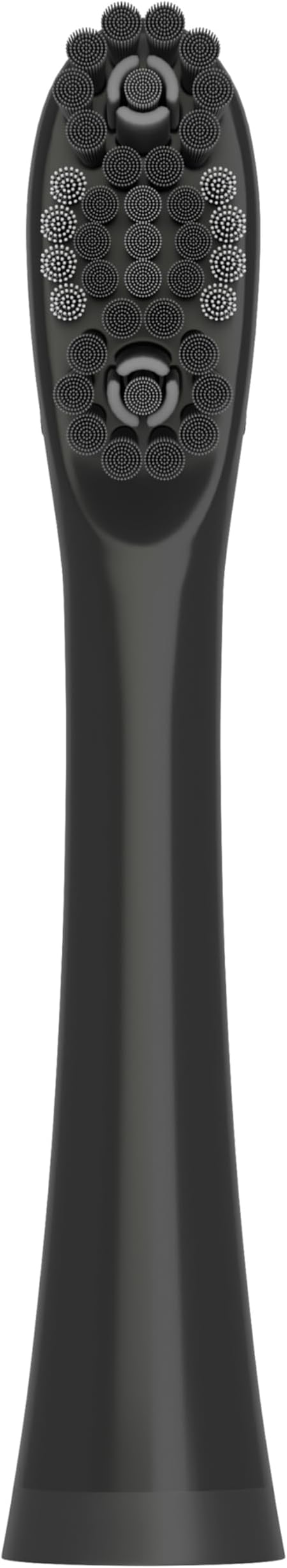 Colgate 360 Power Charcoal Toothbrush Heads | Soft Bristles | Rubber Polisher | For 360 Battery Toothbrush | Pack of 12