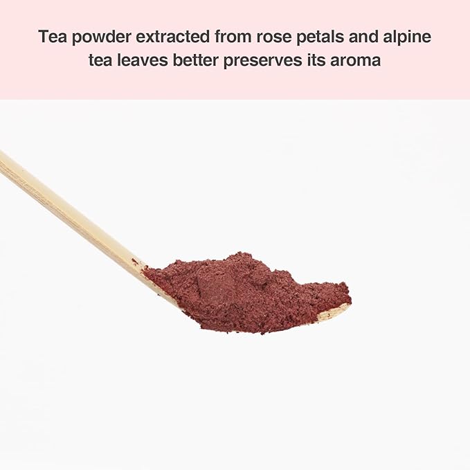 Gao Keng Rose Instant Black Tea Classic-100% Tea Leaves 10 Single Serve Stick Packs Unsweetened No Additives On-the-Go for Travel, Work, Outdoors , Helps Support Digestive Health Hot or Iced Teas (10Count)