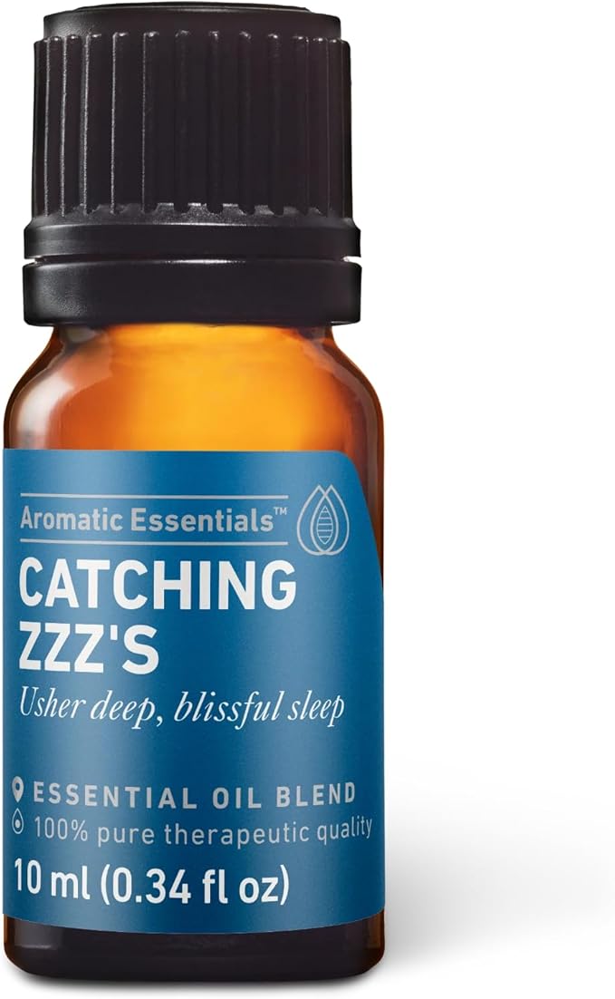 Aromatics International Catching Zzz's Essential Oil Blend, 10ml | Aromatherapy Oil for Nighttime Relaxation