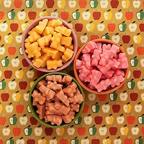 Happy Wax Fall Mix Premium Scented Natural, Non Toxic Soy Wax Melts – 6 Total Oz. of Scented Wax Melts. Includes: Fall Woods, Autumn Breeze, and Pumpkin Spice Latte