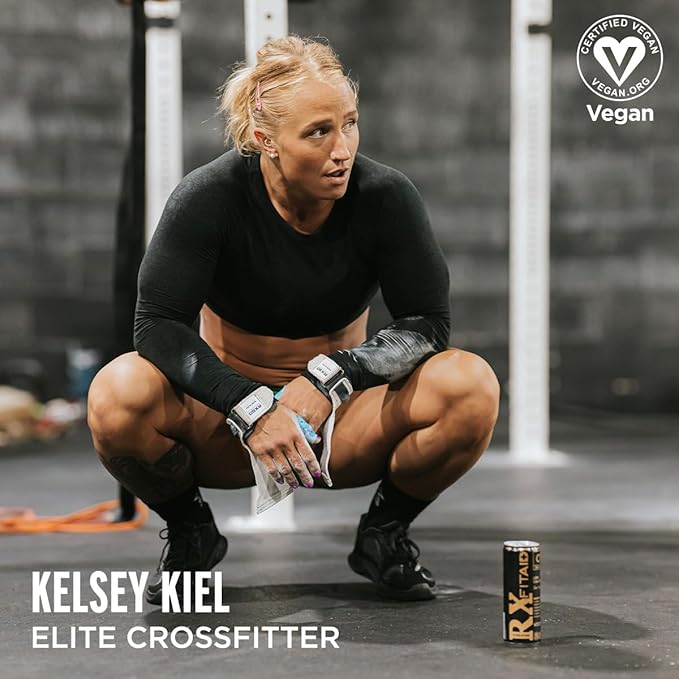 LIFEAID FITAID RX Recovery Blend Plus Creatine, BCAAs, Glucosamine, Electrolytes, 100% Clean, Paleo, Vegan and Gluten-Free, 12 Fl oz. cans (Pack of 4)