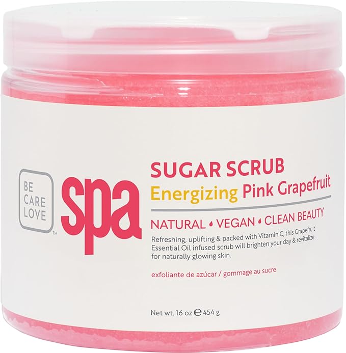BCL SPA Sugar Scrub Pink Grapefruit, 16 oz