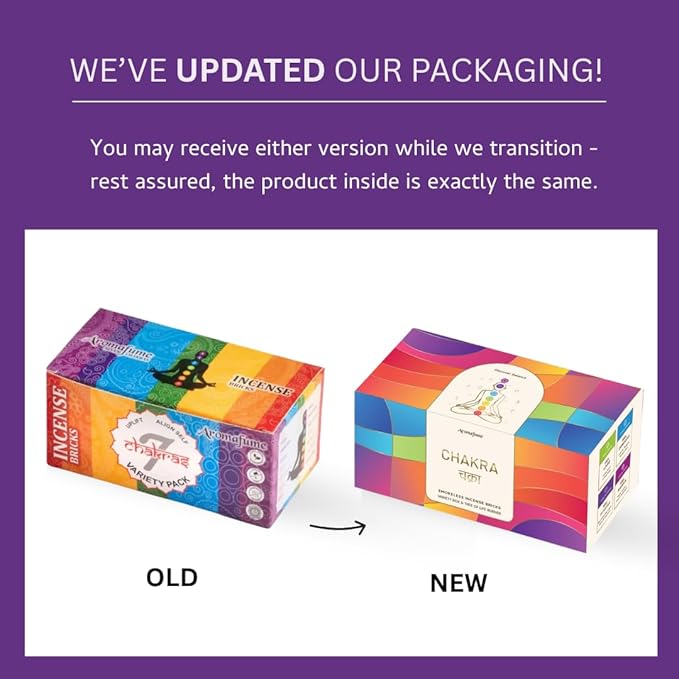 Chakra Incense Brick Variety Box with Tree of Life Burner