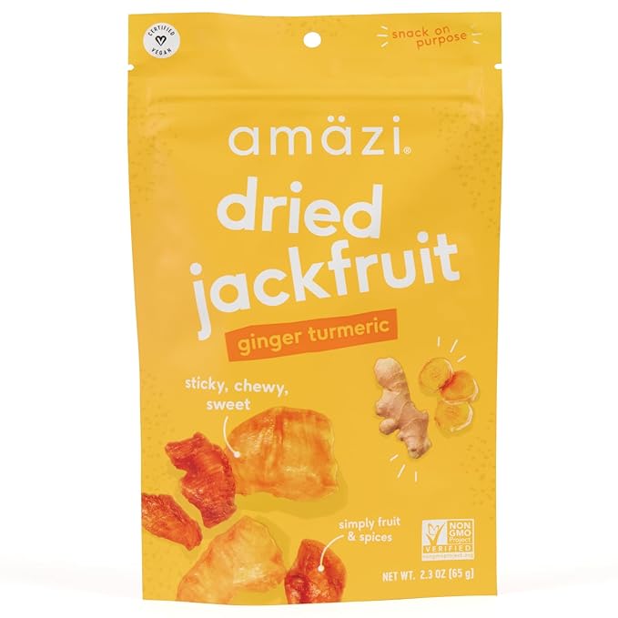 Amäzi Foods | Variety Dried Fruit Snack Pack | Dried Pineapple, Jackfruit, Plantain Chips | All Natural Snacks | No Sugar Added Dried Tropical Fruit