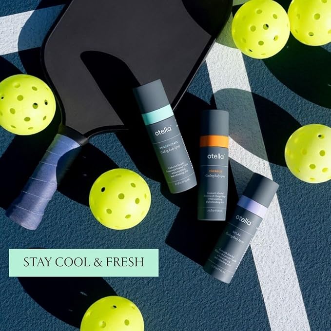 Cooling Body Spray with Menthol and Rosemary Mint, 2.7 oz. | Immediate Heat Relief Lasting 30 Minutes | Anytime Body Cooling | TSA Approved | Gluten Free | Vegan | Paraben Free