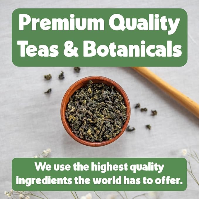 Heavenly Tea Leaves Organic Herbal Loose Leaf Tea Sampler Gift Set (Approx. 90 Cups) | 9 Naturally Caffeine-Free Tisanes | Great Hot or Iced | Assorted Variety Pack | Health & Immune Support