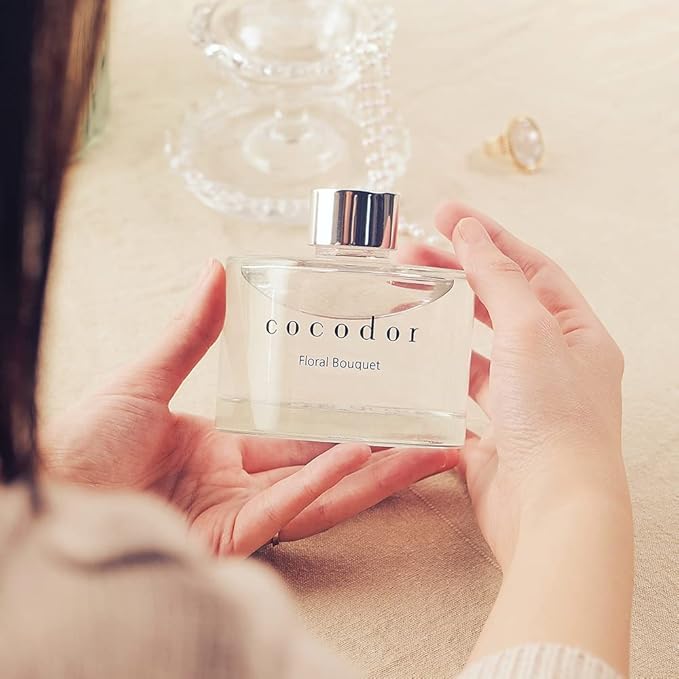 COCODOR Signature Reed Diffuser/Refreshing Air / 6.7oz(200ml) / 2 Pack/Reed Diffuser, Reed Diffuser Set, Oil Diffuser & Reed Diffuser Sticks, Home Decor & Office Decor, Fragrance and Gifts