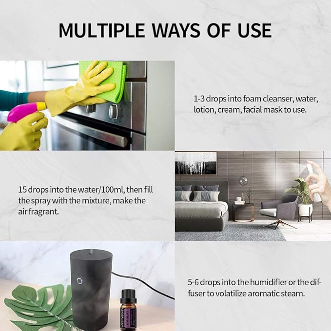 GREENSLEEVES Strawberry Cherry Essential Oil Set, 2 x 10ml Pure Plant-Based Fragrance Oil for Aromatherapy, Essential Oils for Diffuser, Massage, Bath Bomb, Scented Candle Soap Making