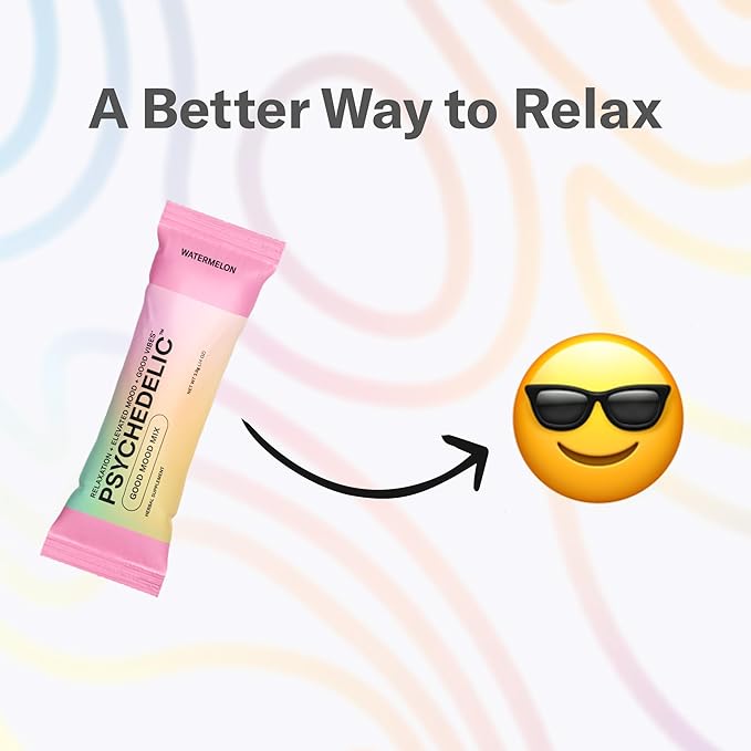 Easy Alcohol Alternative with Buzz - Calming Kava Drink Mix (14x5.5g) Flavored Kava Powder - Calming Drink Powder Packets - Easy Open Single Serving Drinks - 14 Calm Packets - Blue Raspberry