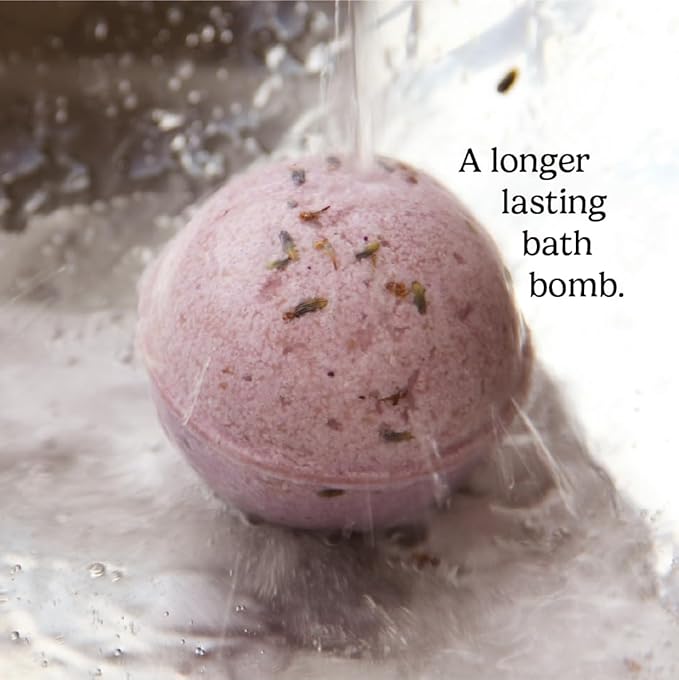 PACHA SOAP Co. Froth Bath Bomb, 3-Pack - Scents of French Lavender, Nourishing, Moisturizing, Naturally Derived & Handcrafted in The USA