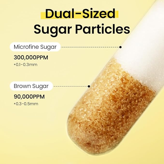 Gorilla Waxing Jelly Sugar Scrub – Exfoliating & Moisturizing Body Polish with Natural Ingredients, Dual Sugar Crystals for Smooth Skin, Prevents Ingrown Hair & Razor Bumps, Korean Skin Care - 7.05 oz