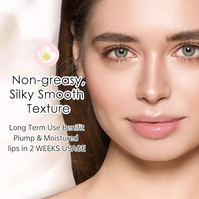 CATKIN Tinted Lip Balm Glitter Lip Stain Ultra Hydrating Lip Moistrurizer Lip Care with Vitamin E Nourishing For Cracked & Dry Lips 0.12 oz C09 Aurora - Light Pink