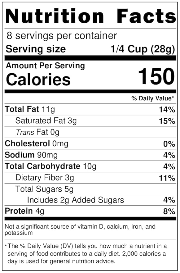 Lark Ellen Farm Sweet and Salty Nut and Seed Trail Mix, Gluten Free Trail Mix Bags, Grain Free Healthy Snacks, Certified Organic, Non-GMO, Paleo, Vegan 8oz, 6 pack