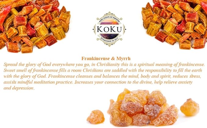 Frankincense Myrrh Air Freshener - Room Spray - Odor Eliminator - Deodorizer - Car Air Freshener - Home Spray - Linen Spray - Fabric Refresher - Non-Toxic - Alcohol Free (4 Oz)
