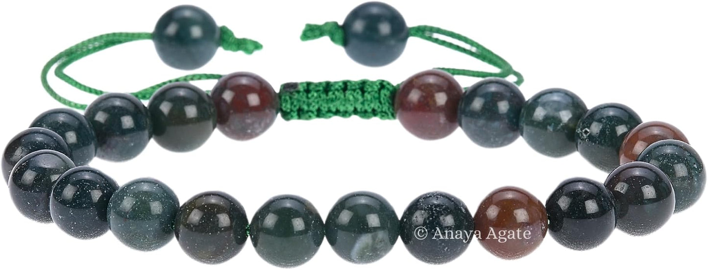 Energy Protection Crystal Handmade Adjustable Bead Bracelet Perfect for Men, Women’s Gift - Gemstone Healing Stretch Bracelet Pulsera Para Hombre Mujer Stocking Stuffer