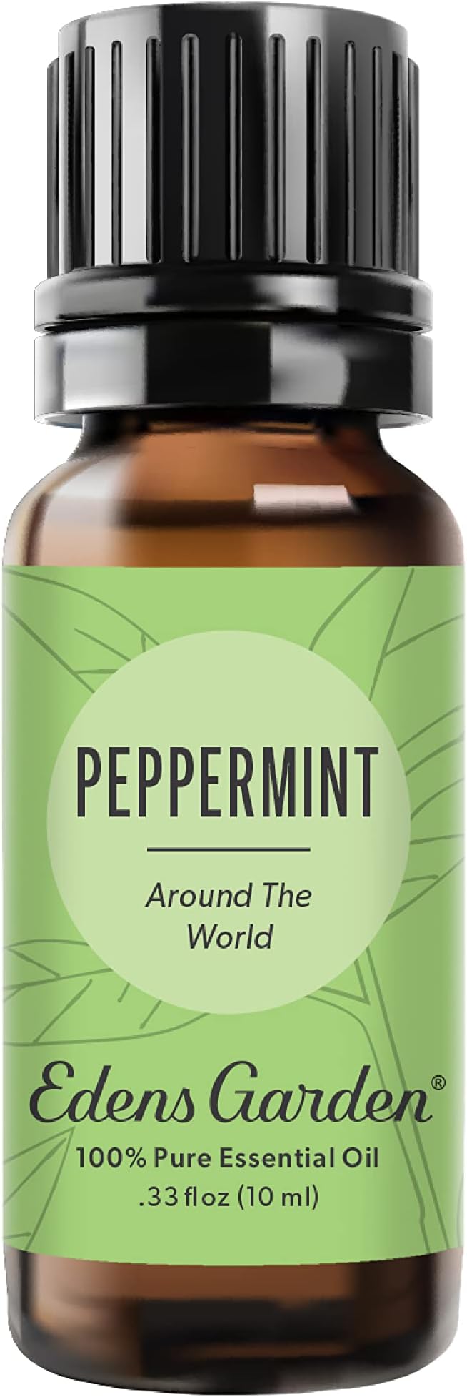 Edens Garden Peppermint Around The World Essential Oil- 100% Pure Premium Grade, Undiluted, Natural, Therapeutic, Aromatherapy, The Best for Diffuser, Candle, Laundry, Humidifiers 10 ml (.33 fl oz)