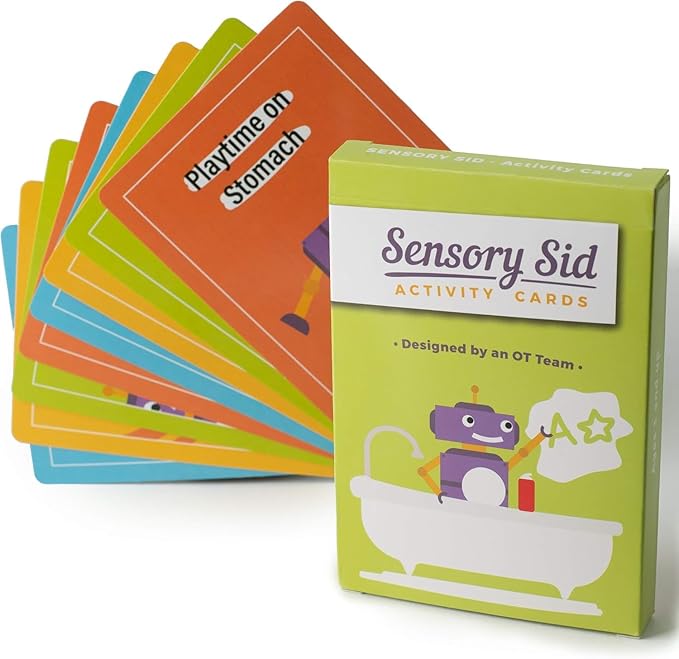 Activity Cards for Kids – Autism Support & Sensory Processing Disorder Tools – ADHD Games and Therapy Activities – Occupational Therapy Tools and Brain Break Activities