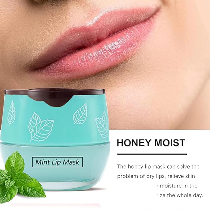 8PCS Bee Lip Balm Pot, Fruit Moisturizing Propolis Lip Mask, Lip Mask Overnight Moisturizing Lip Balm Hydrating Prevention Dry and Crack Lip Scrubs Exfoliator Lip Wrinkle Care Products