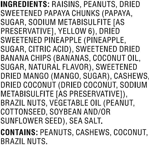 Amazon Brand - Happy Belly Tropical, Trail Mix, 2.75 pound (Pack of 1)