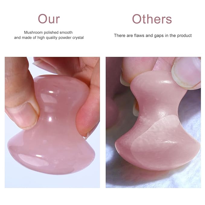 ideayard Gua Sha Tool Jade Gua Sha Massage Tool for Face & Body Natural Jade Stone for Traditional Acupuncture Therapys