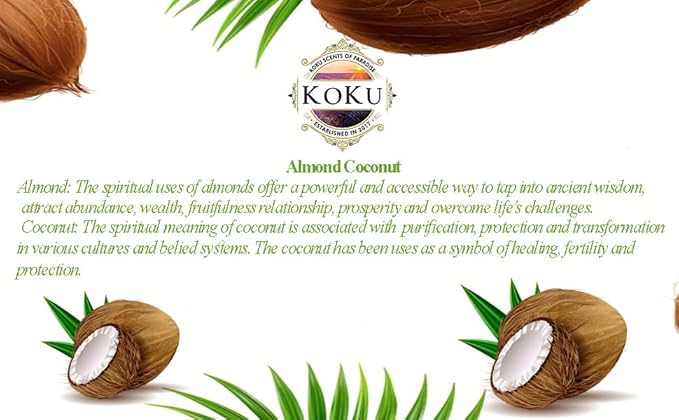 Almond Coconut Air Freshener - Room Spray - Odor Eliminator - Deodorizer - Car Air Freshener - Home Spray - Linen Spray - Fabric Refresher - Non-Toxic - Alcohol Free – Made in USA (4 Oz)