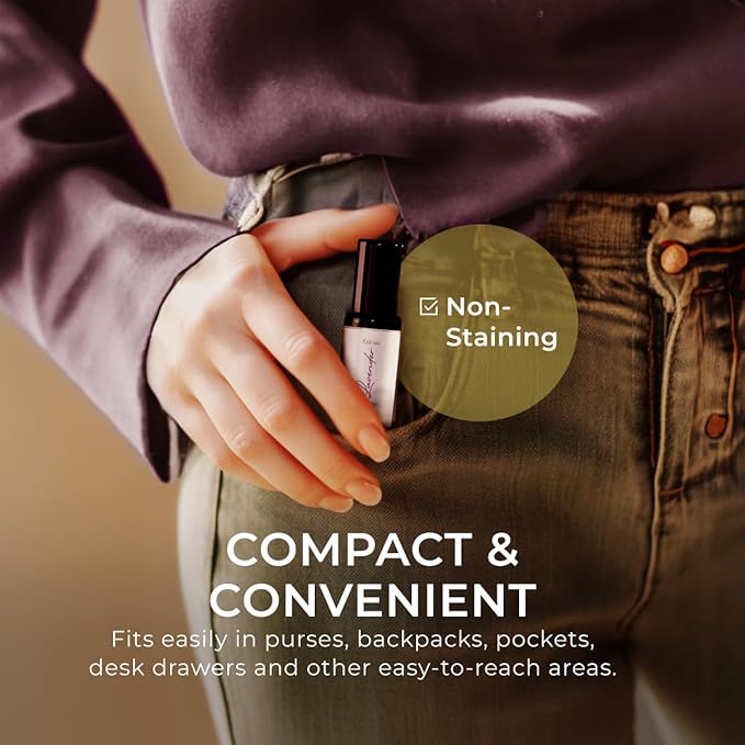 Gya Labs Lavender Essential Oil Roll On - 0.34 Fl Oz - Travel Size Roller for Camping, Skin, Aromatherapy Relief, Convenience